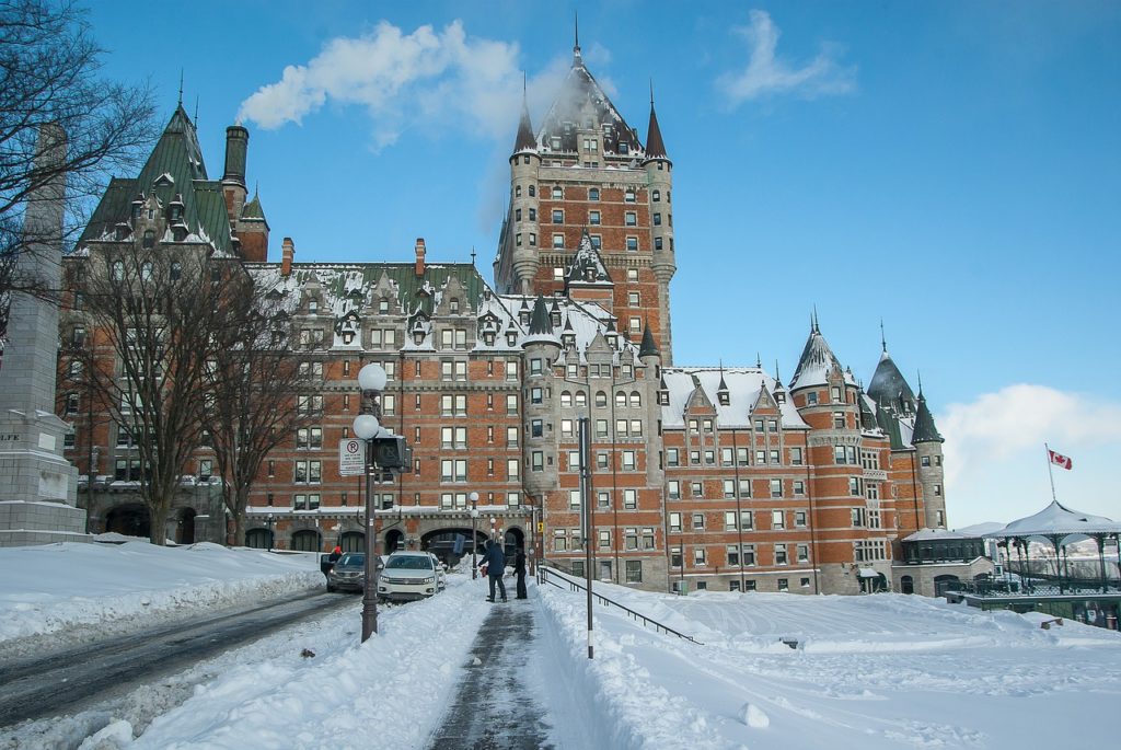 Quebec White Christmas in Canada