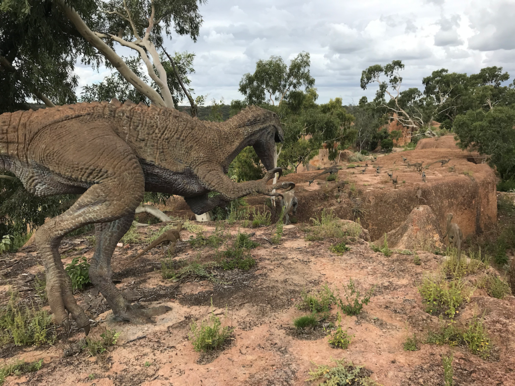 dinosaur museum in australia